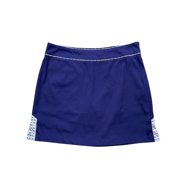 Vineyard Vines Skort Womens 6 Royal Breeze Stretch Performance Side Zip Pockets - Picture 1 of 11